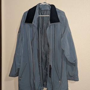 Periwinkle Nylon Jacket